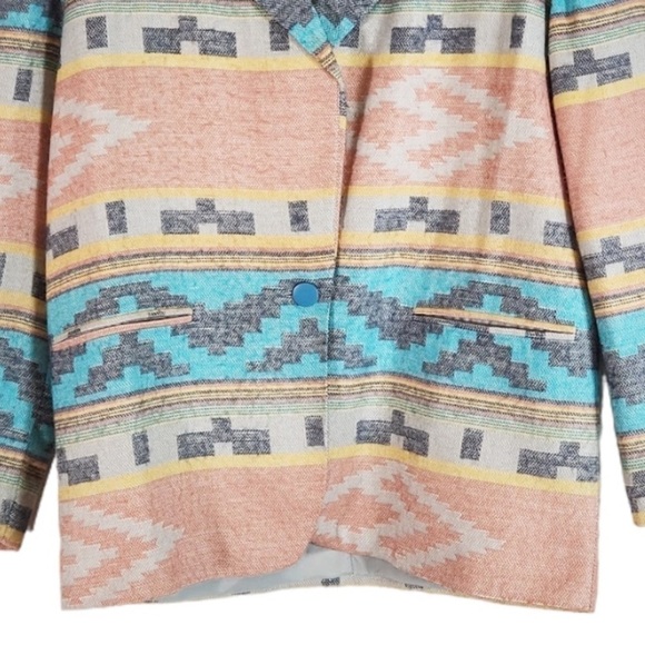 Vintage Bill Blass Western Blazer Jacket Size Medium - Picture 4 of 7